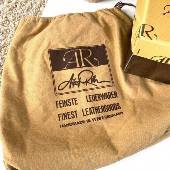 Alfred Roth Vintage Ostrich Bag New RARE - Picture 3 of 13